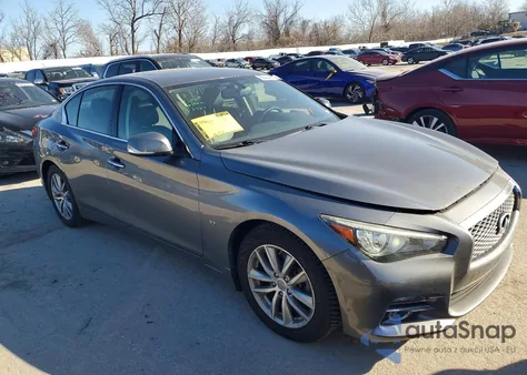 2015 Infiniti Q50 Base from USA, damaged, VIN JN1BV7AR4FM421840